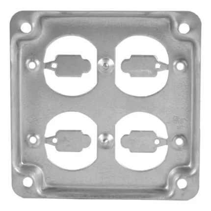 Tapa de 4x4 para apagador y contacto duplex
